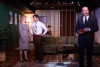 (L to R) Paige Klopfenstein, John Chambers and James Sparling in DIAL M FOR MURDER, now playing through November 1 at Oil Lamp Theater, 1723 Glenview Road.