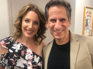 Pictured: Jessie Mueller and Seth Rudetsky.