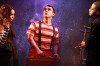 Brenann Stacker (left), Chris Acevedo and Eric G. Walter in THE ADVENTURES OF FeRb by Brian Hayes, directed by Jason Fleece, part of Pegasus Theatre Chicago’s 29th Young Playwrights Festival.