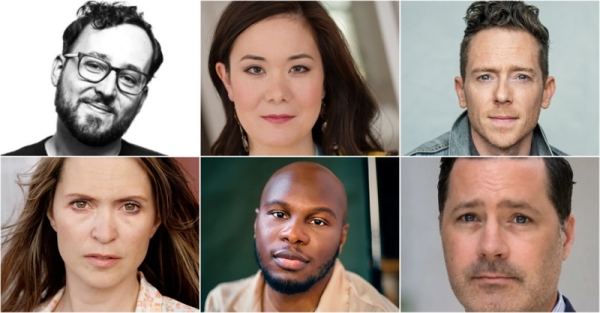 Playwrights and directors featured in A Red Orchid Theatre's 34th Season include (top, l to r) Will Arbery, Keiko Green and Ensemble member Steve Haggard with (bottom, l to r) Ensemble Member dado, Terry Guest and Ensemble Member Shade Murray.