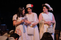 (left to right) Alix Rhode, Charín Álvarez, Krystal Ortiz in 'Anna in the Tropics' at Theater Wit