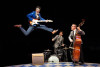 Kieran McCabe, Jed Feder and Shaun Whitley in 'Buddy: The Buddy Holly Story' at Marriott Theatre