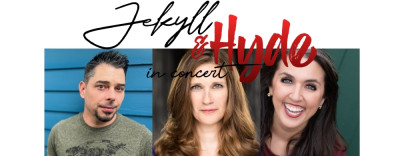 L-R: Gerald Ketel, Julie Kornak, Rachel Carreras star in Jekyll And Hyde In Concert at Madden Theatre in Naperville.
