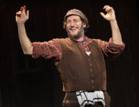 Yehezkel Lazarov stars as Tevye in the national touring production of "Fiddler on the Roof" at the Cadillac Palace Theatre.