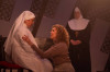 Soleil Pérez, Jacqueline Grandt and Debra Rodkin in Redtwist Theatre's production of "Agnes of God."