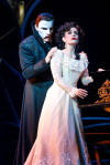 Gardar Thor Cortes portrays ‘The Phantom,’ with Meghan Picerno as ‘Christine Daaé in "Love Never Dies" at Cadillac Palace