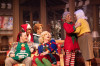 (left to right) Scott Sawa, David Cerda, Grant Drager, Ed Jones, Ryan Oates and Danne W. Taylor in Hell in a Handbag Productions’ world premiere of The Golden Girls Save Xmas – A Lost Episodes Parody.