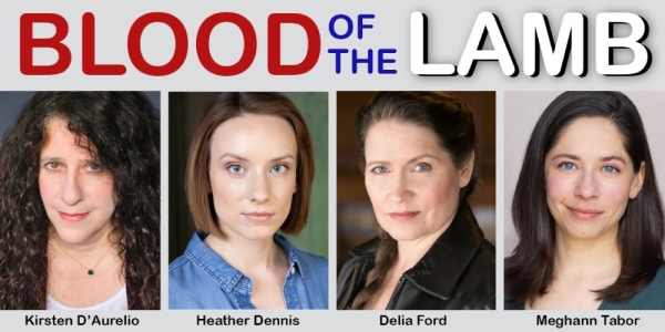 The BLOOD OF THE LAMB design team includes Amy Gilman (Scenic Designer), Rachel M. Sypniewski (Costume Designer), Emily Hayman (Sound Designer), Karen Wallace (Lighting Designer), Breezy Snyder (Scenic Painter), and Tristan Brandon* (Props Designer). Also on the production team are Vanessa Copeland (Assistant Director), Alexa Berkowitz* (Production Manager), Ella Johnson (Stage Manager), Line Bower (Technical Director), and Christina Renee Jones* (Dramaturg). *Indicates Promethean Theatre Ensemble member.