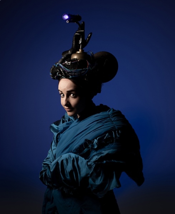 Pictured: Julia Masli in a publicity image for "ha ha ha ha ha ha ha."