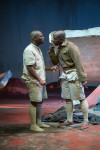 Kai A Ealy and Ronald L Conner in 'The Island' at Court Theatre