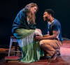 Heather Chrisler and Jalen Gilbert in 'Mies Julie' at Victory Gardens